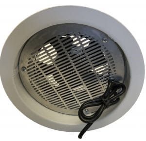 dome fan for replacement skylight dome