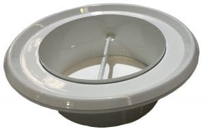 Skylight ceiling trim