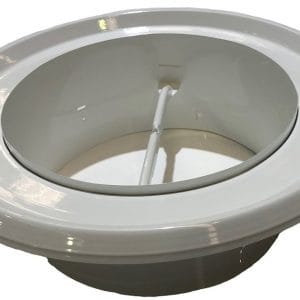 Skylight ceiling trim