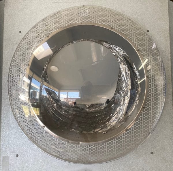 600 round skylight dome clear
